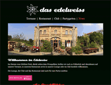 Tablet Screenshot of edelweiss36.com